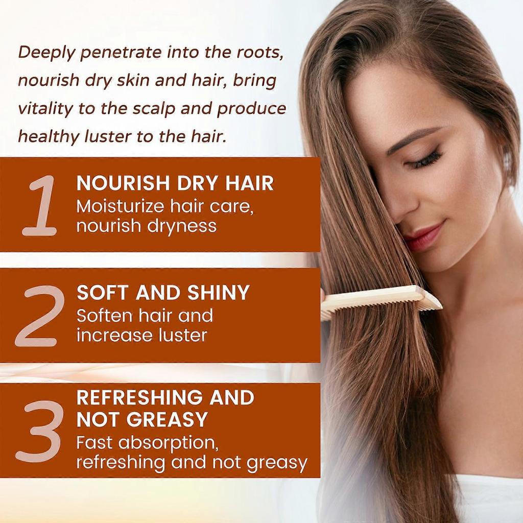 Jojoba Hair Oil 100ml for Dry Damaged Hair Repair, Nourishing Moisturizing, Frizz Control, Smooth & Shine