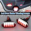 2 штуки для VW Golf MK3 MK4 Jetta Beetle Touran Polo Vento Белые/Красные Светодиодные Подсветки Дверей Под Предупреждающие Лампы Для Skoda Seat