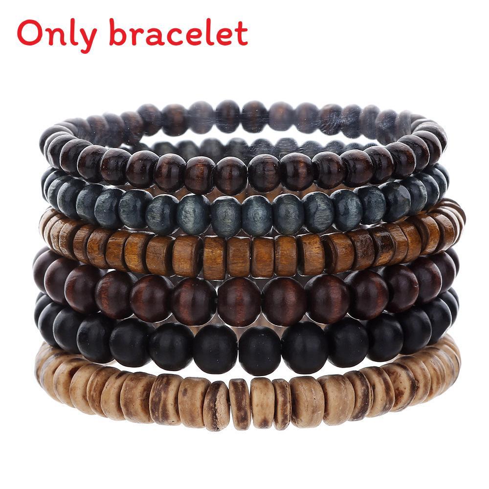Handmade Coconut Shell Beaded Wristbands With Geometric Style For Unisex Daily Wear And Events