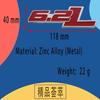 ABBU1 3D Premium 6.2 L 6.2L car Hood Fender trunk Rear Bonnet Nameplate Decal Emblem Badge Sticker