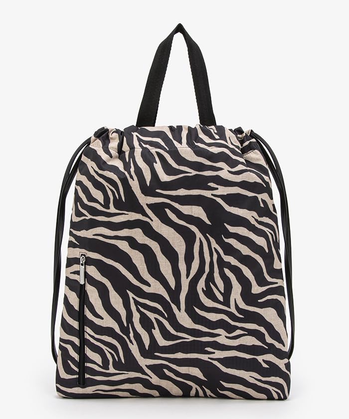Рюкзак TH CITY KNAPSACK1085 Uptown Рафия Зебра Черный