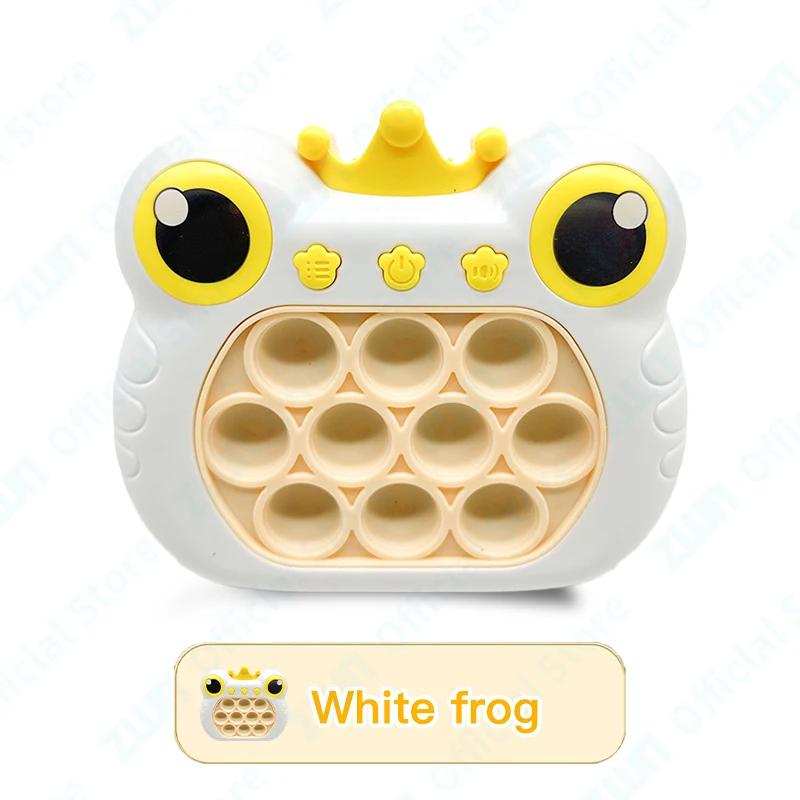 Электронный игровой автомат Pop Quick Push Bubbles 999 уровня, детские забавные сжимающие игрушки с героями мультфильмов, антистрессовые сенсорные пузырчатые игрушки, подарки