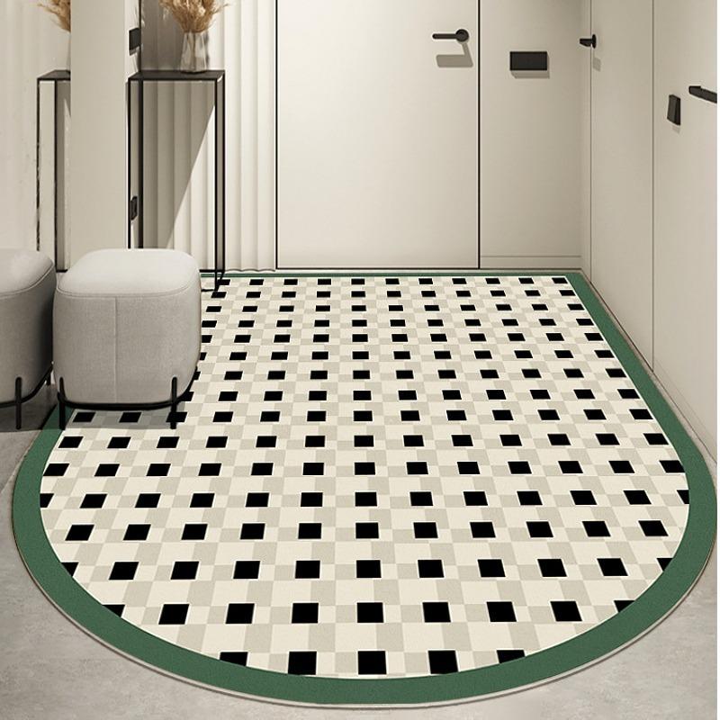 Leather Floor Mat Entry Door Mat Entry Door Mat Door Mat Door Waterproof Foot Pad Pvc Entry Anti-Skid Porch Carpet Household