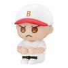 Machiboke Baseball Player All 5 Types Set Full Comp Gacha Gacha Capsule Toy