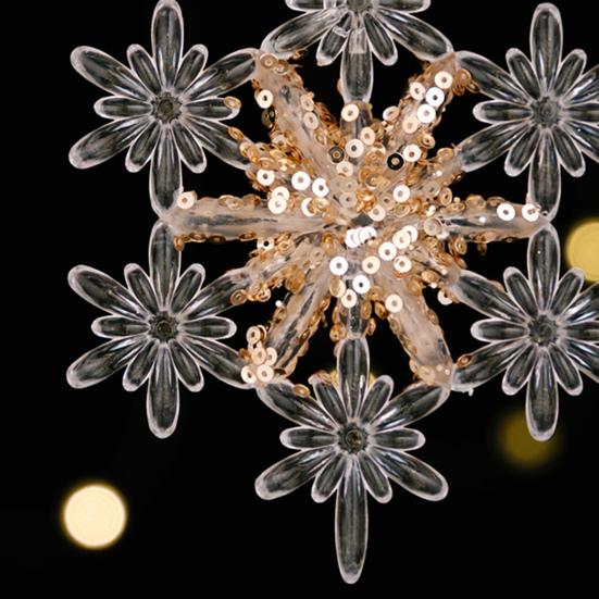 Акриловые Рождественские Украшения Снежинка Дерево Лось Бабочка Балерина Подвесные