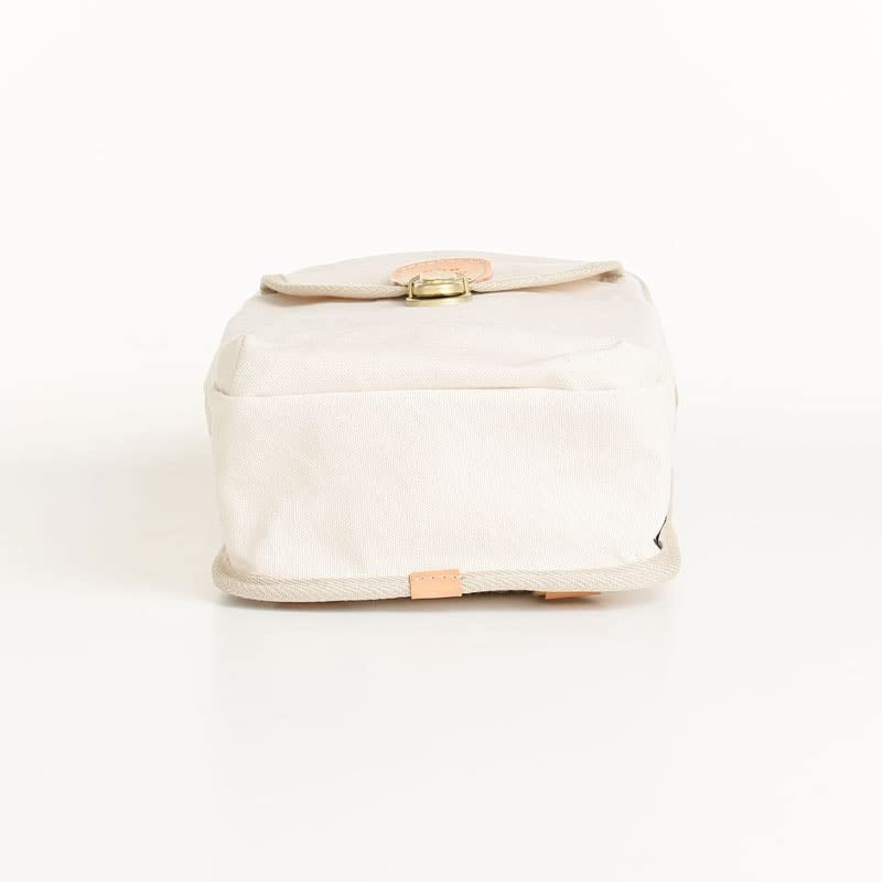 Однолямочная сумка Hinomoto Canvas Kissora Collaboration (Подходит для форматов B5 Водоотталкивающий Сделано в Японии) Ручная работа из натуральной кожи (Натуральный x