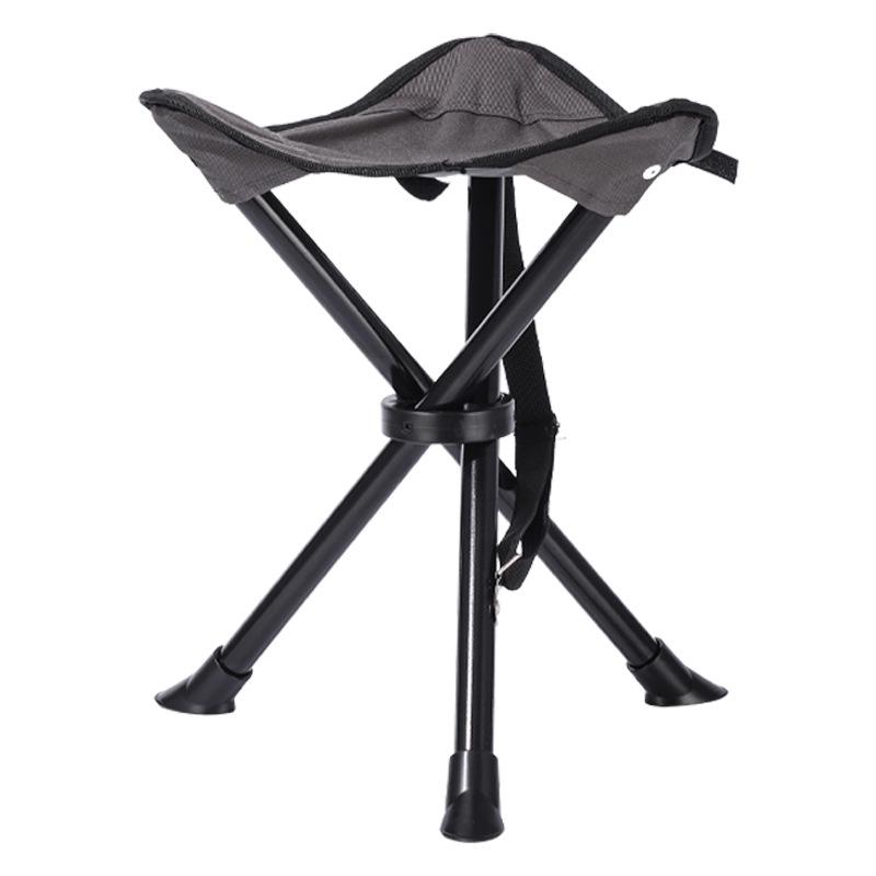 Ultra-Light Portable Folding Camping & Fishing Stool - Compact Triangle Design