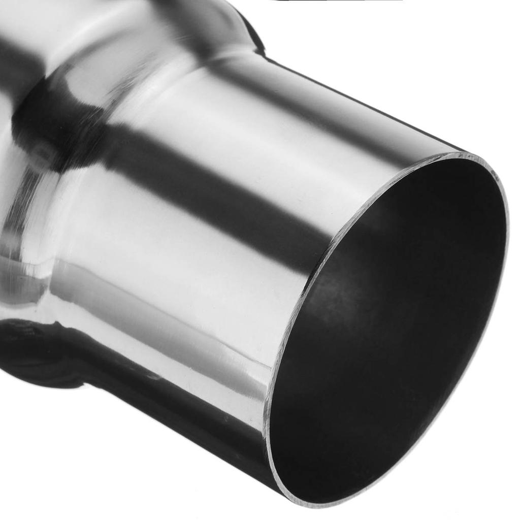 3"-2.5" Универсальная мотоциклетная автомобильная выхлопная система Редуктор Соединительная труба 76 мм-63 мм Адаптер выхлопной трубы Труба из нержавеющей стали