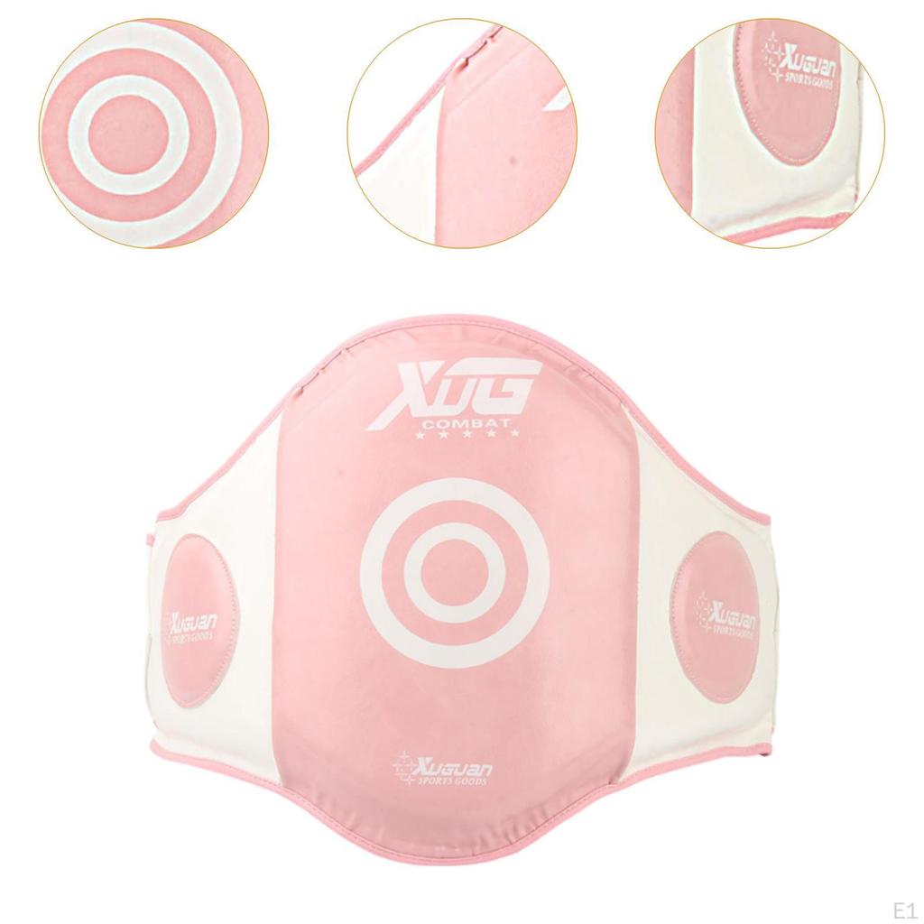 Боксерский протектор для тела, защитная накладка на живот, регулируемая защита, защитное снаряжение для спарринга по муай-тай