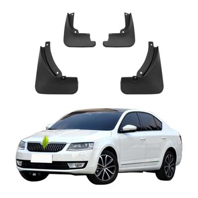 4 шт. брызговики, совместимые со Skoda Octavia MK3 A7 5E седан/универсал 2013 2014 2015 2016 2017 2018