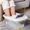 1PC Folding Foot Bath Tub, Foot Bucket, Massage Foot Wash Basin, Thickened Portable Washbasin