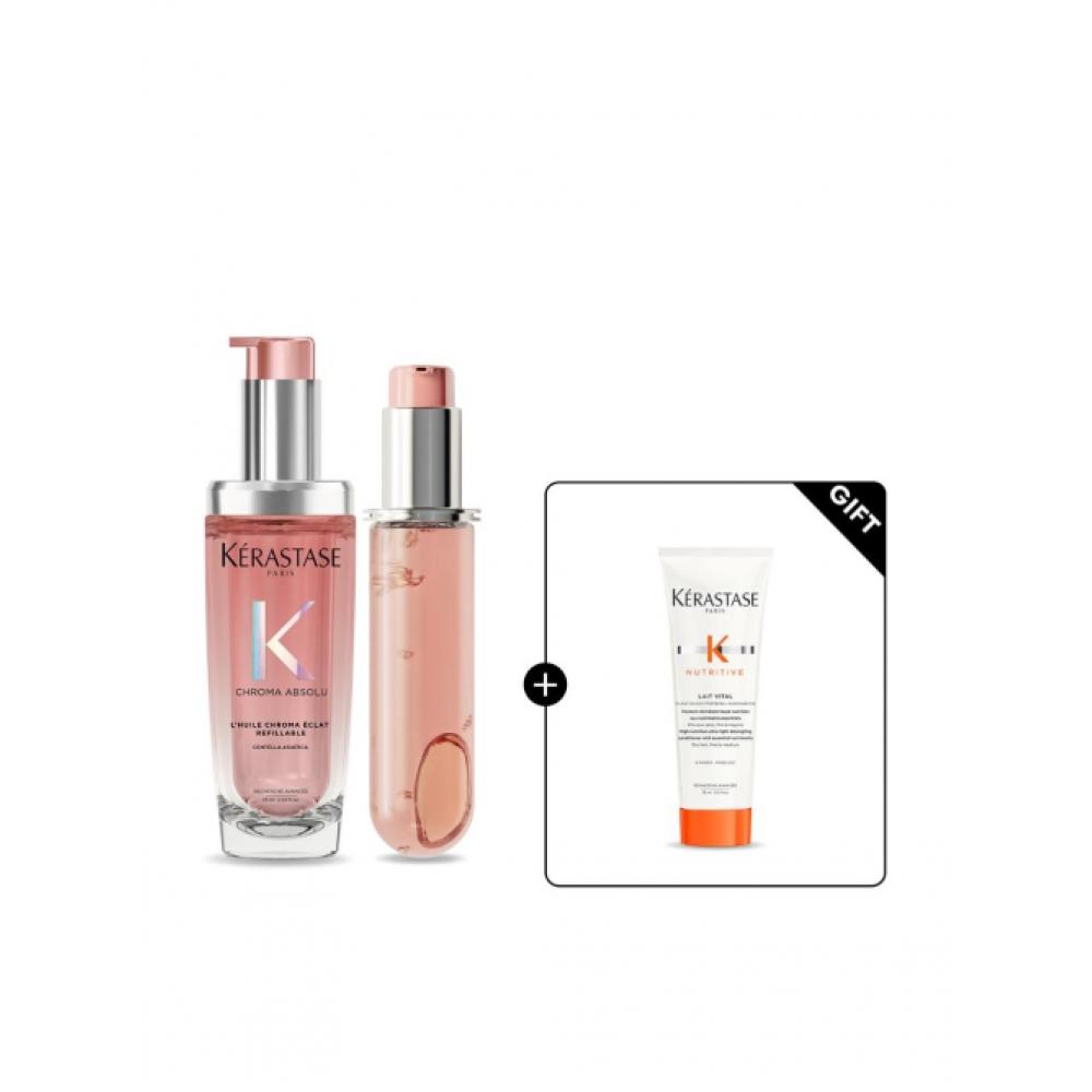 Kerastase Chroma Absolu Набор для пополнения масла + Nutritive Revital Ts 75 мл