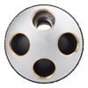 Microscope 4‑Hole Adapter Objective Lens Revolving Nosepiece Converter with RMS Interface