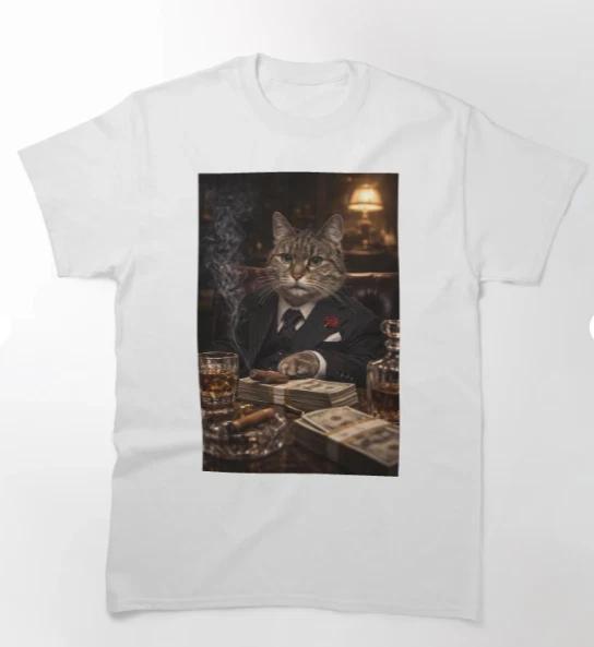 Monney Cat - Manifest - Don Mia Classic T-Shirt