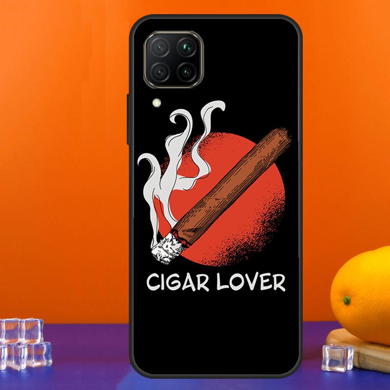 Чехол Сигара и Виски для Huawei Nova 12s 12i 11i 8i 9 10 SE Y91 Y90 Y60 Y70 Y72 Y61 P20 P40 Lite P30 P60 Pro