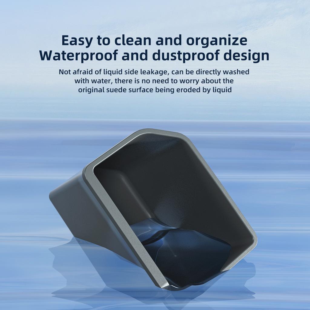 Для Tesla New Model X S 2023 2024 Ящик для хранения Левая сторона заднего багажника TPE Водонепроницаемый Кейс для инструментов Автоаксессуары Наведение порядка