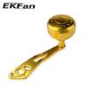 EKFan Aluminum Alloy 94MM Fishing Reel Handle Knobs For Baitcasting Fishing Reel Wheel Tackle Parts 4