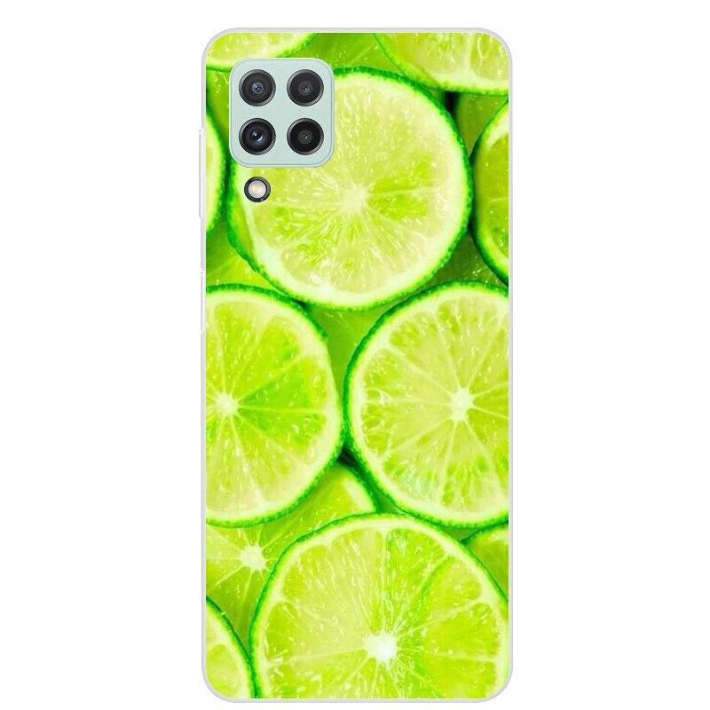 Чехол для Samsung Galaxy M22 M32 4G, задняя крышка для телефона Samsung M22, мягкий чехол для Samsung M32 4G M 22 32, черный чехол из ТПУ 6,4 дюйма