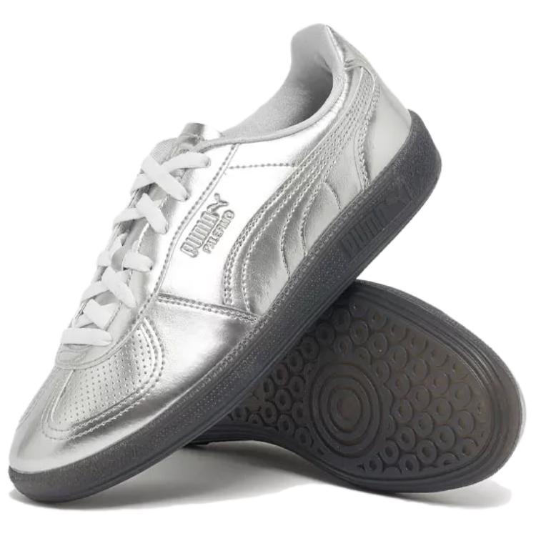 Puma Кроссовки женские Palermo Astro Escape серебристо-черные 400450-01