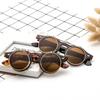 Classic Steampunk Goth Glasses Goggles Round Flip Up Sunglasses Retro Vintage Fashion Accessories Trend Round Eyeglass