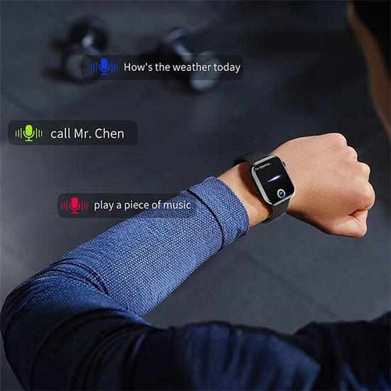 Новые умные часы для мужчин и женщин для Apple Series Watch 9, всегда отображающие температуру тела, BT Call NFC, умные часы для Apple Android