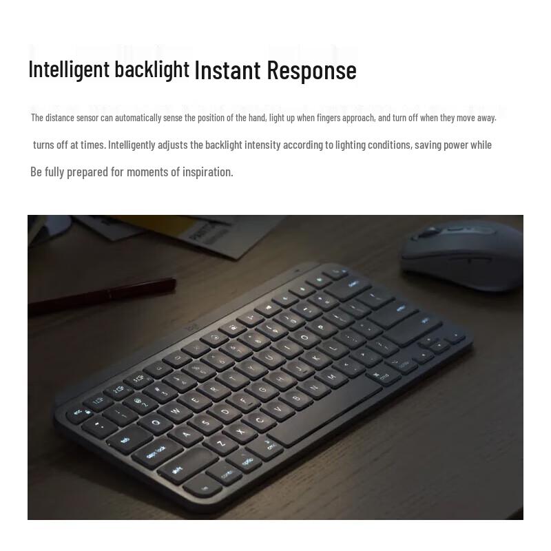 Logitech MX Keys Mini Wireless Backlit Keyboard