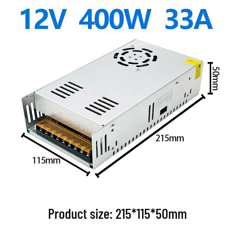 Импульсный источник питания 220 В на 24 В постоянного тока 15 А со светодиодным дисплеем, трансформатор 5 В/12 В