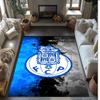 FC Porto Printed Flannel Area Rug Non Slip Soft Polyester Floor Carpet Indoor Decor Mat for Bedroom Living Room Sofa