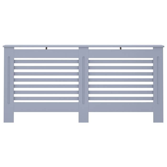 Cache-radiateur Anthracite - VidaXL - 172x19x81 cm - MDF - Espace de rangement pour livres et ornements