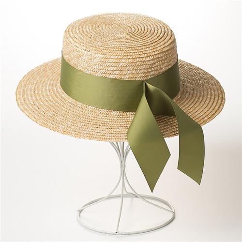 Летняя фетровая кепка ручной работы из соломы с широкими лентами, женская шляпа для отдыха