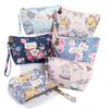 Pouch Flower Printing Beach Bag Women Clutch Bag Cosmetic Bags Toiletry Handbag Korean Storage Bags