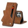 Business Leather Case for iPhone 16 15 14 13 12 11 Pro Max XR XS X 8 7 Plus SE Mini Magnetic Flip Wallet Card Slot Phone Cover