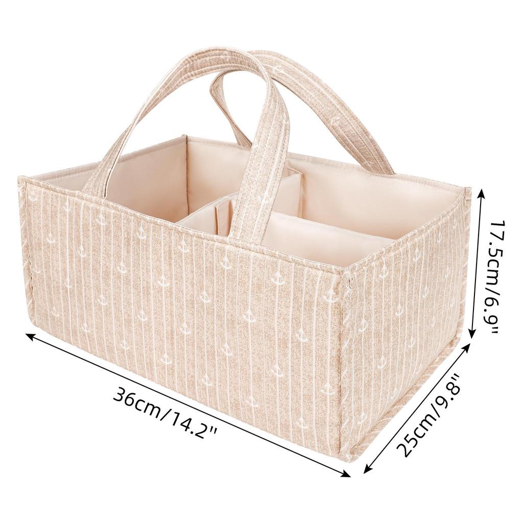 Многофункциональная сумка для детских подгузников: Портативное, складное хранение для принадлежностей мамы и малыша