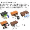 Кожаный ремесленный мешочек Repletion Pouch, небольшой брелок, в комплекте натуральная кожа Tochigi, кожаный многофункциональный мешочек RF002 BR (Кафе Браун)