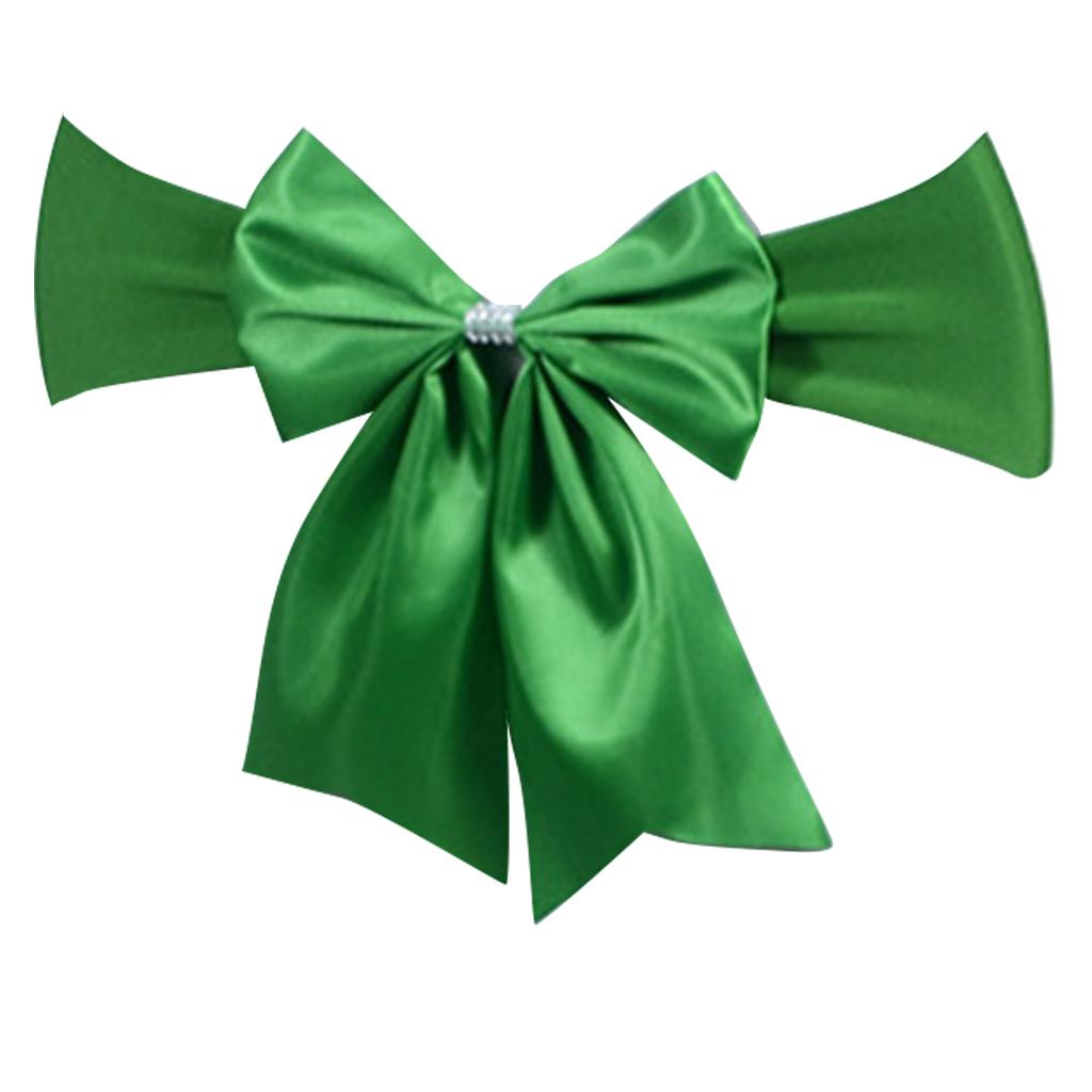 Полиэстеровый бант на стул, эластичная лента для стула, идеально подходит для свадебных украшений и праздничных мероприятий, мягкий и прочный материал