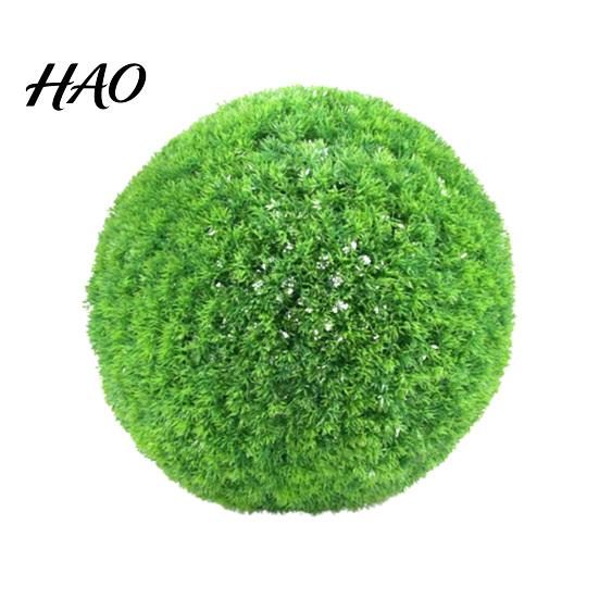 Office Decoration Plant Artificial Topiary Ball Faux Boxwood UV Resistant Realistic UV-resistant Multi-Layer Outdoor Backyard Porch Garden Fake Green