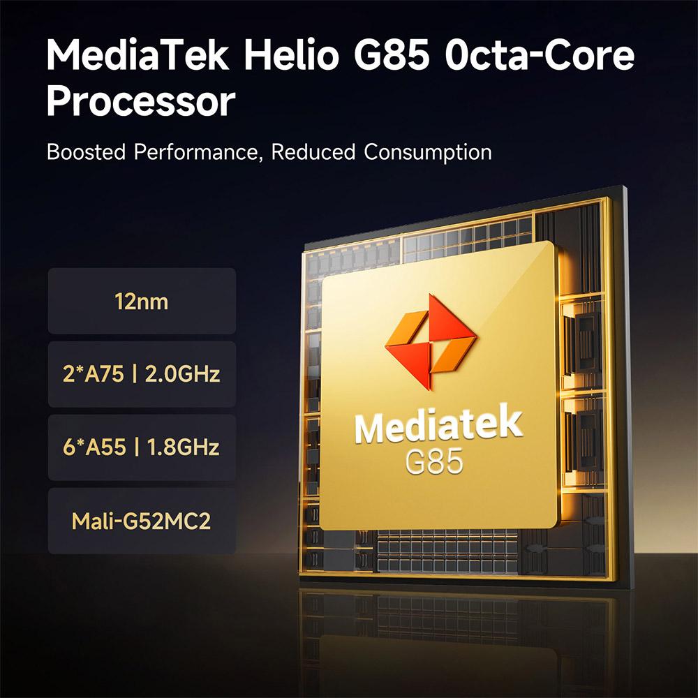 FOSSiBOT Смартфон S2 4G, Мобильный телефон Android 14 Разблокированный, 8 ГБ ОЗУ 256 ГБ ПЗУ, 6,72-дюймовый FHD-дисплей