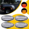4X LED Side Marker Lights For 2001-2014 Chevy Silverado 2500HD 3500HD 15793902