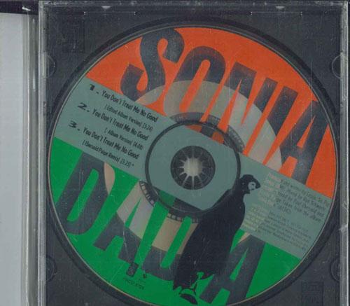CD SONIA DADA You Dont Treat Me No Good PRCD8708 CHAMELEON 1993 США Рок Б/у