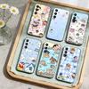 Мультяшный Чехол-Карандаш Shin-chan для Samsung Galaxy A73,21,22,32,71,53,52,51,80,5G Мягкий Черный Чехол