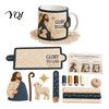 Beginner Sewing Crafts for Holidays Christmas Faith Mug Cozy Kit, DIY Quilted Religious Wrap Craft Fabric Quilting Supplies Mugs Christian Sleeve