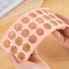 Ice Grid Mould Heart-shaped Ice Lattice Mold with Lid Stackable Easy To Remove Food Grade Silicone Tray Ice Cube Maker