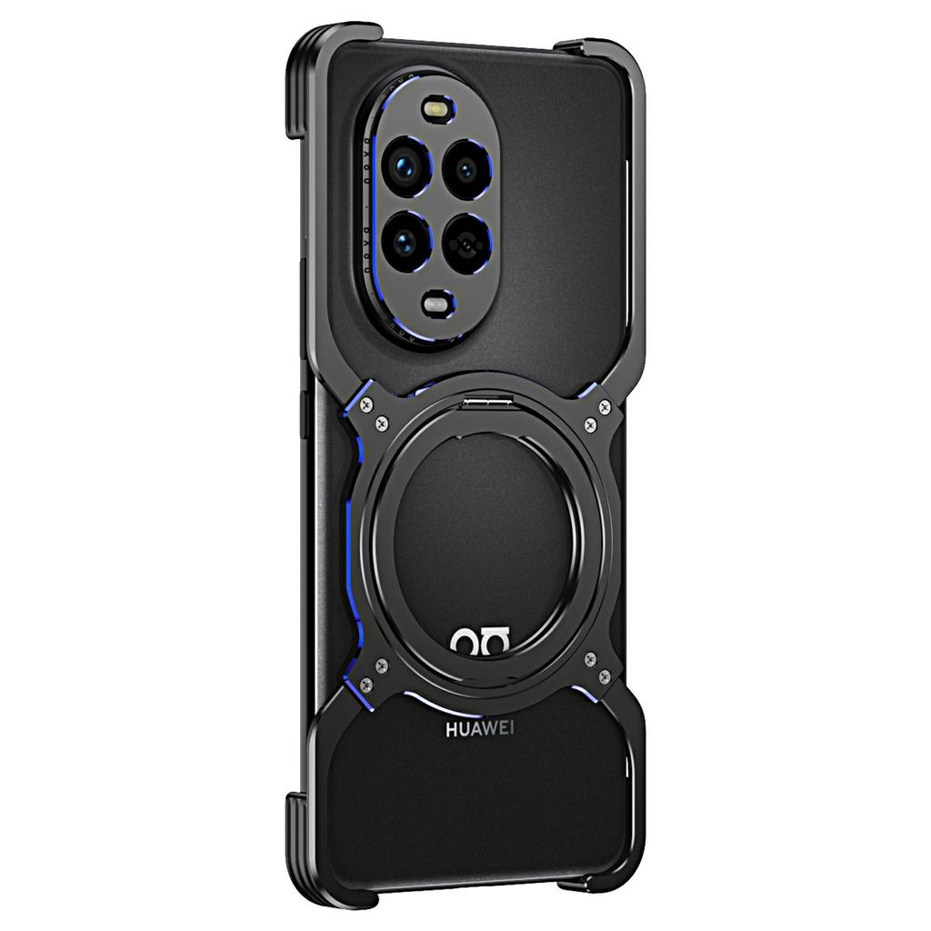 Для Huawei nova 13 Pro 5G Чехол Подставка Металлический Бампер Магнитная Крышка для Телефона