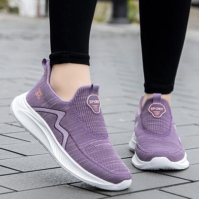 Lefu Shoes Женская повседневная и удобная легкая обувь слипоны спортивная обувь обувь на плоской подошве новая дышащая вулканизированная обувь 2025