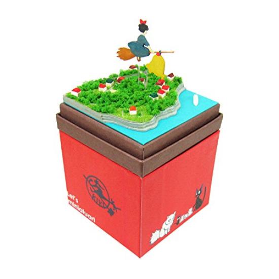 Sankei Studio Ghibli Мини Служба доставки Доставка Бумажная модель Кики Немасштабный MP07-08