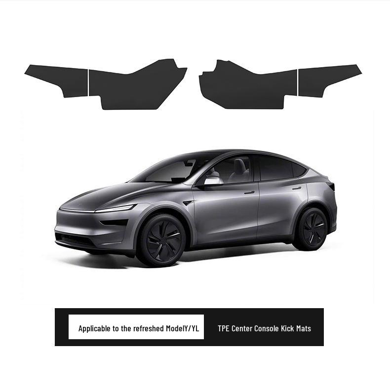 Tesla Model Y/YL Center Console Scratch & Dust Protection Pad - TPE, Easy to Clean