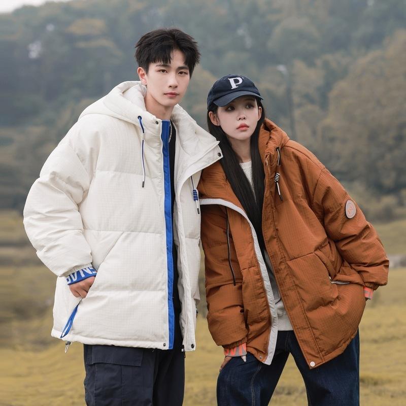 Versatile Men's and Women's Same Style Thickened Warm and Cold-resistant Down Jacket Warm Winter Season New Youth Popular Trend Leisure