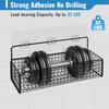 15 Pack Shower Caddy Adhesive Replacement - Strong No Drilling Shower Shelf Adhesive Hooks for Bathroom Storage Shelves & Kitchen Racks, 3 Sizes