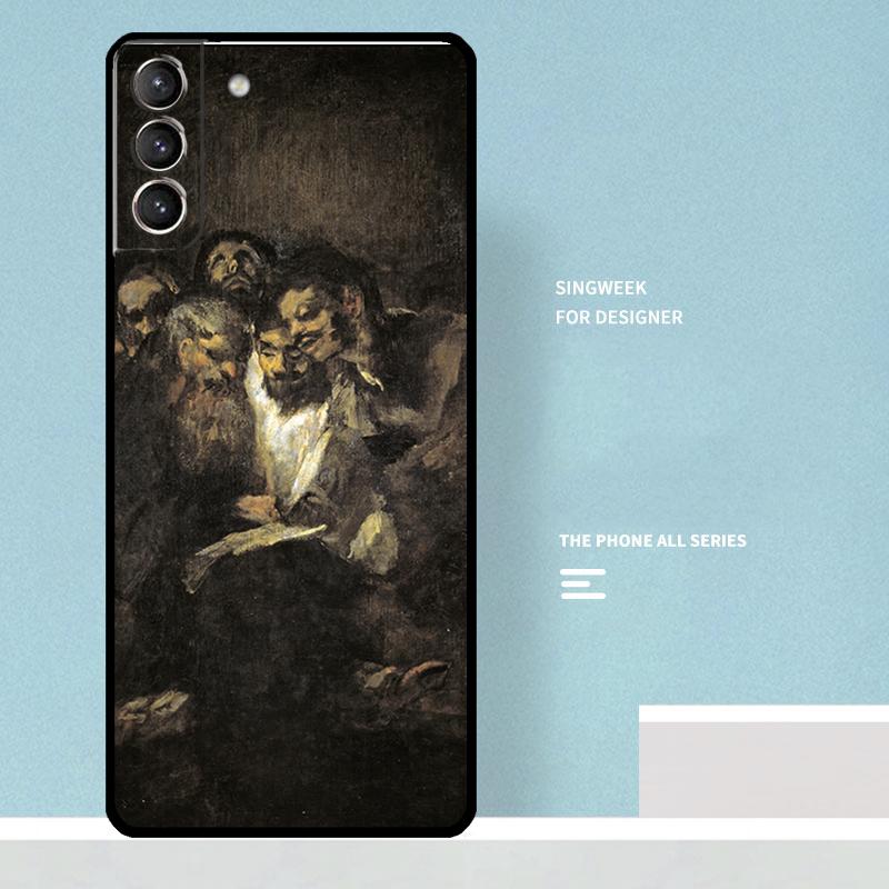 Francisco Goya Paintings Phone Case For Samsung Galaxy S24 Ultra S23 S22 Plus S21 S20 FE S8 S9 S10 Note 10 20 Cover