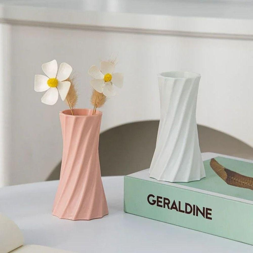 Durable Handcrafted Flower Pot Break-resistant Potted Container Ornaments  Living Room